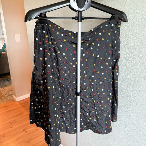 Sundance Circle Twirl Polka Dot Swirl Skirt Formal Evening Special Occasion 14 - Picture 2 of 3